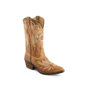 NEW FORASTERO women's leather western boots in brown